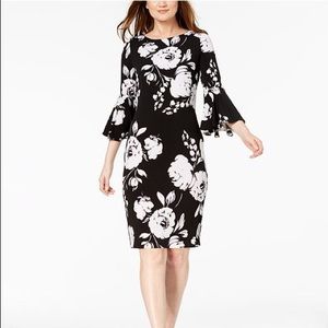 Flutter Bell Sleeve Floral Dress *Like New!*